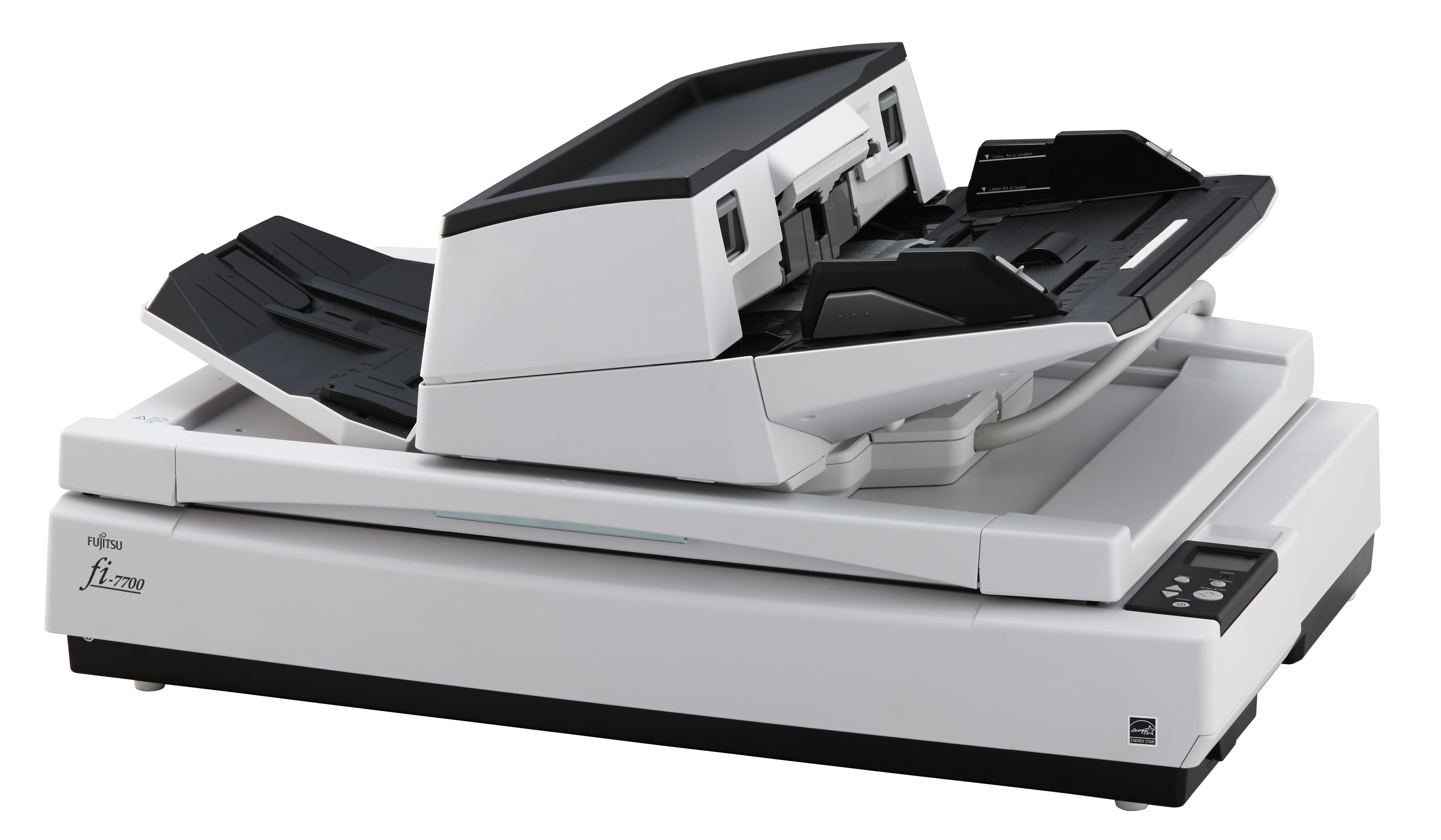 Ricoh fi-7700 Flatbed-/ADF-scanner 600 x 600 DPI A3 Zwart, Wit (PA03740-B001) thumbnail