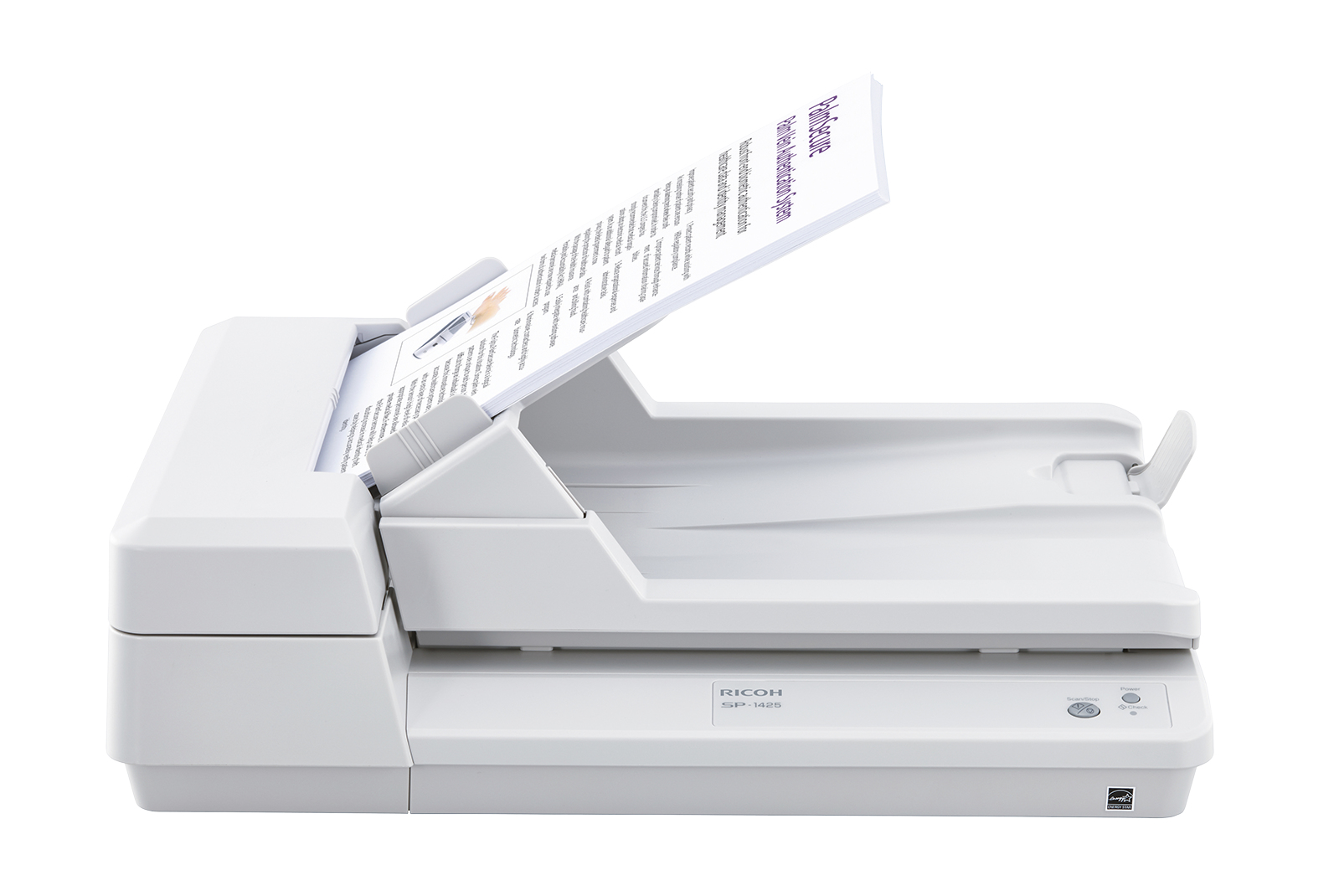 Ricoh SP-1425 Flatbed-/ADF-scanner 600 x 600 DPI A4 Wit (PA03753-B001) thumbnail