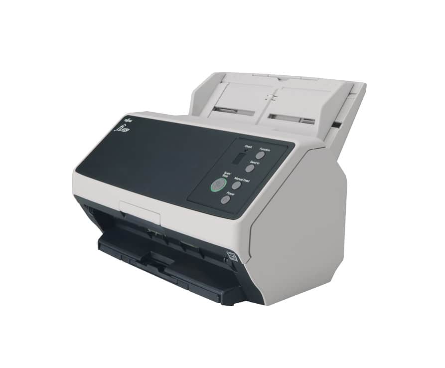 Fujitsu FI-8150 ADF-/handmatige invoer scanner 600 x 600 DPI A4 Zwart, Grijs (PA03810-B101) thumbnail