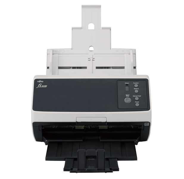 Fujitsu FI-8150 ADF-/handmatige invoer scanner 600 x 600 DPI A4 Zwart, Grijs (PA03810-B101) thumbnail