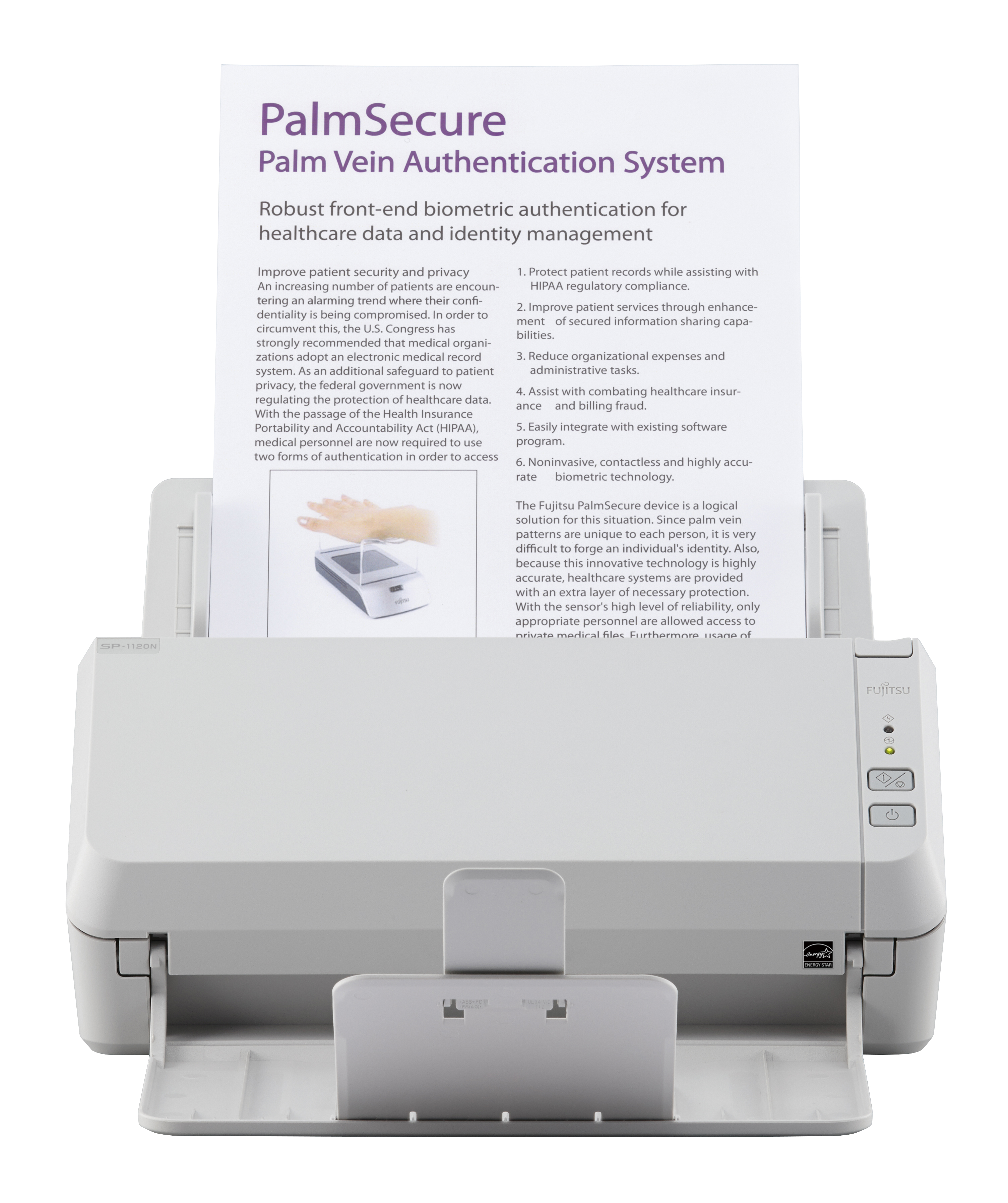 Ricoh SP-1120N ADF-scanner 600 x 600 DPI A4 Grijs (PA03811-B001) thumbnail