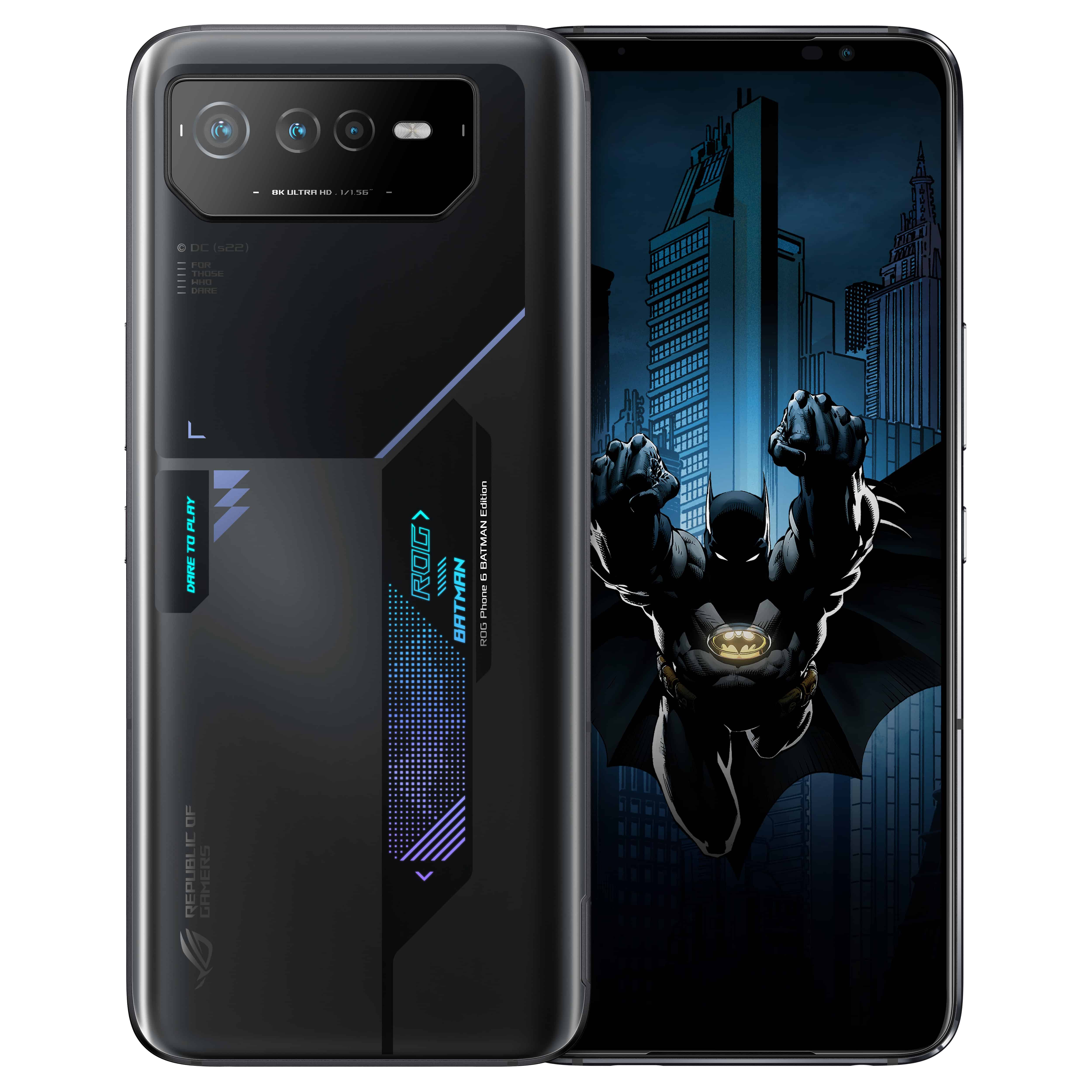 ASUS ROG Phone 6 AI2203-5B028E1 17,2 cm (6.78") Dual SIM Android 12 5G USB Type-C 12 GB 256 GB 6000 mAh Zwart (90AI00D6-M00110) thumbnail