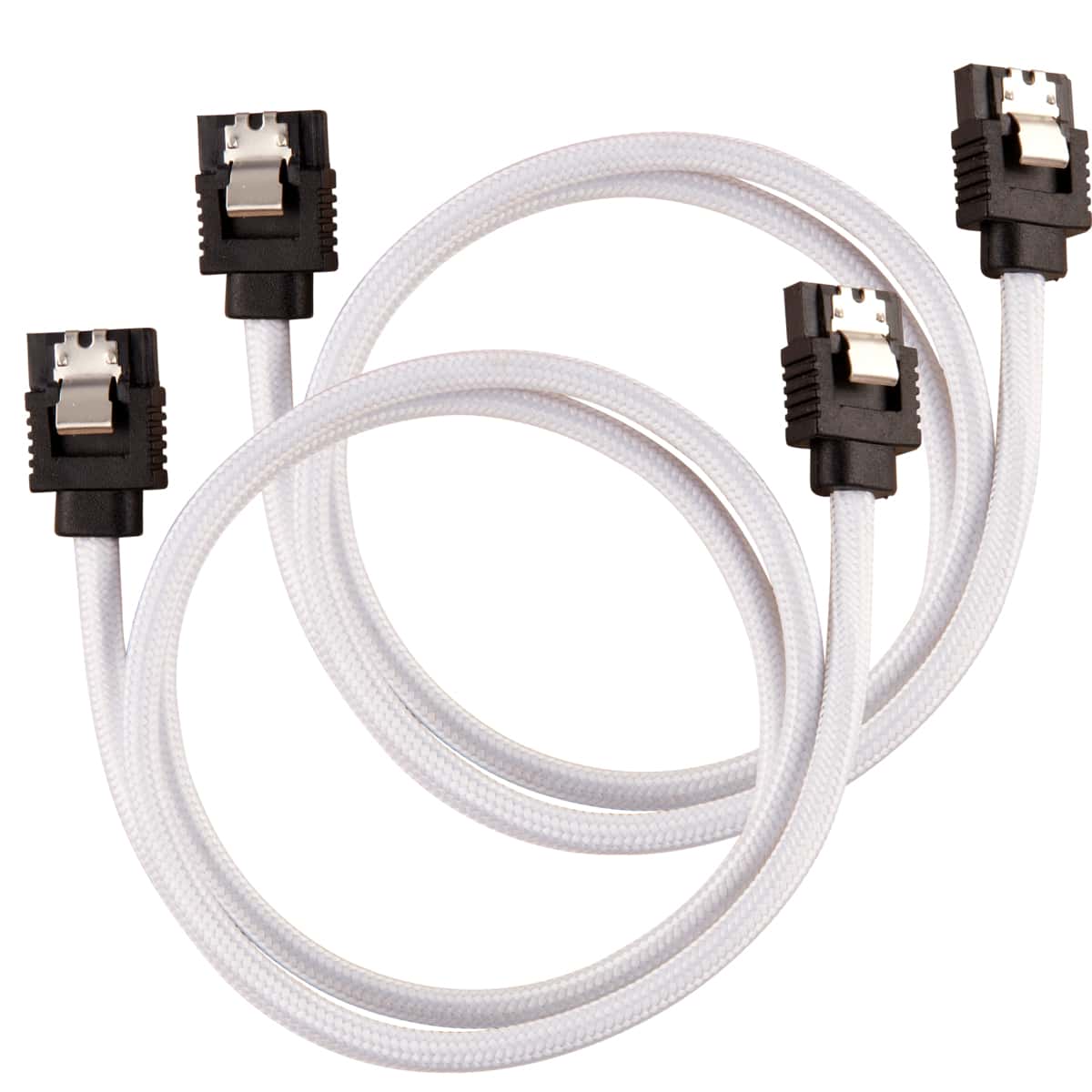 Corsair CC-8900253 SATA-kabel 0,6 m Zwart, Wit (CC-8900253) thumbnail