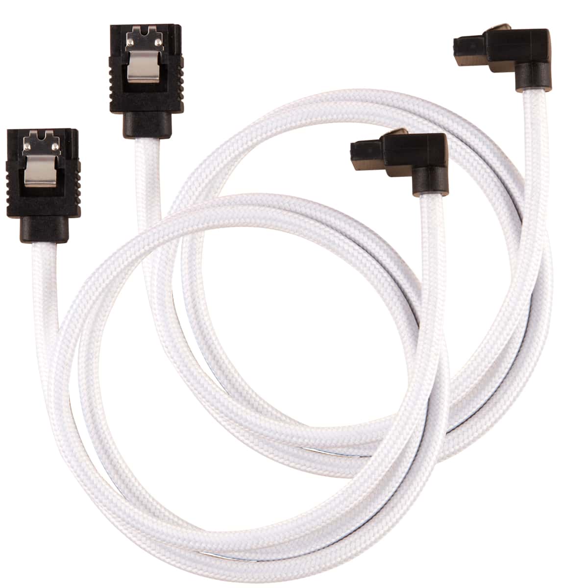 Corsair CC-8900283 SATA-kabel 0,6 m Zwart, Wit (CC-8900283) thumbnail
