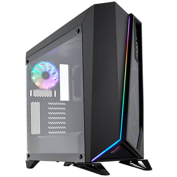 Corsair Carbide SPEC-OMEGA RGB Midi Tower Zwart (CC-9011140-WW) thumbnail