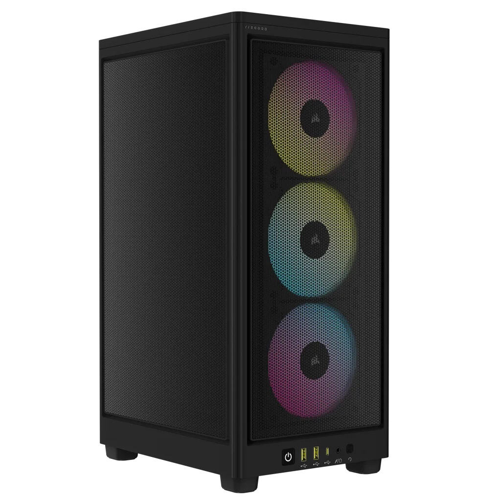 Corsair 2000D RGB AIRFLOW Small Form Factor (SFF) Zwart (CC-9011246-WW) thumbnail