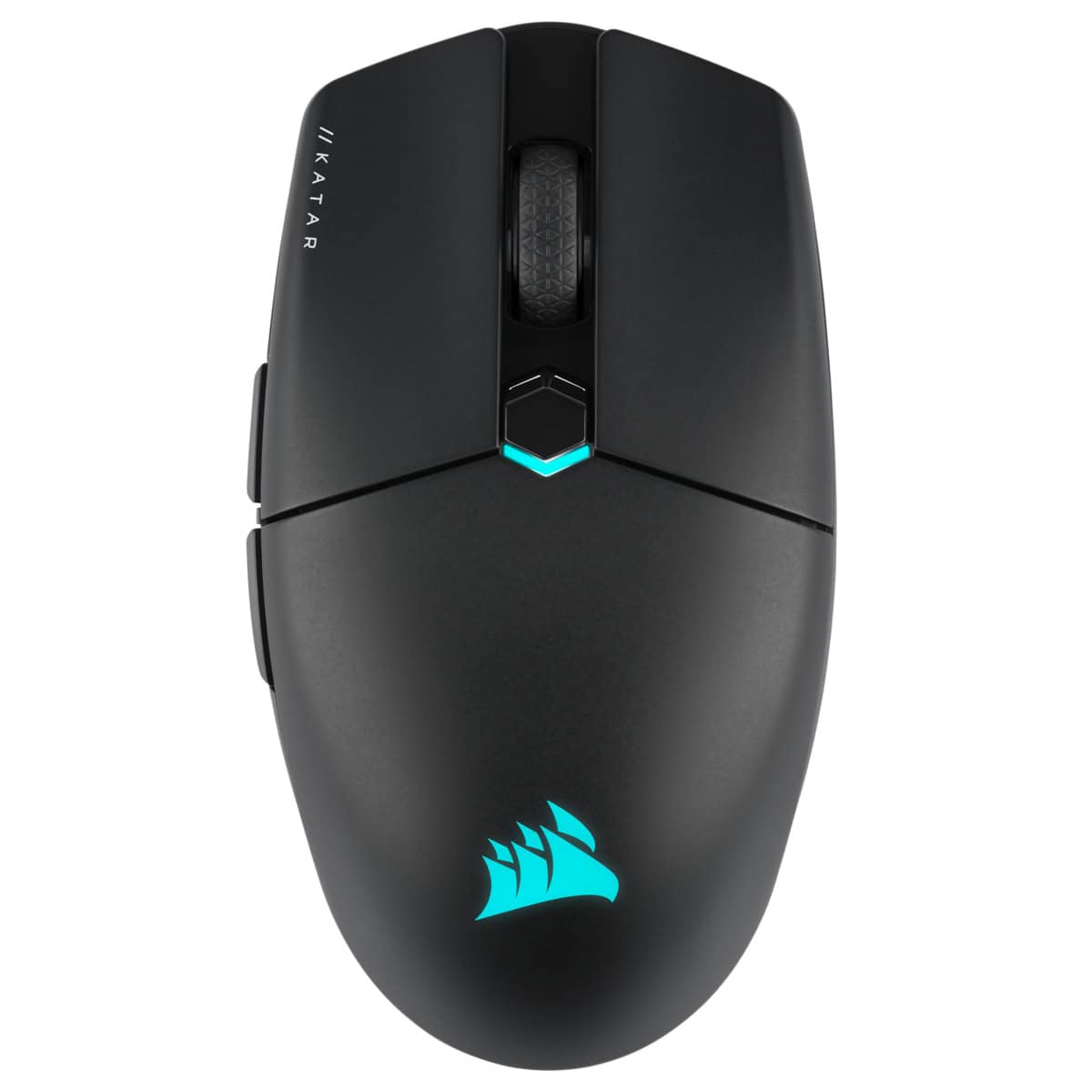 Corsair KATAR ELITE Wireless muis Rechtshandig RF Wireless + Bluetooth + USB Type-A Optisch 26000 DPI (CH-931C111-EU) thumbnail