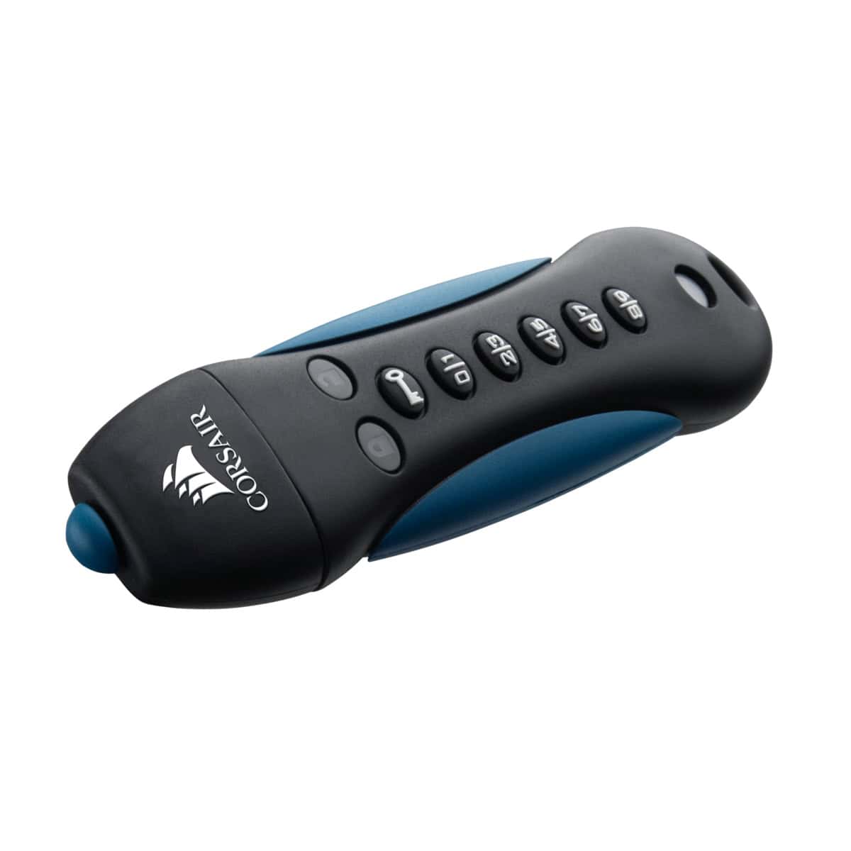 Corsair Padlock USB flash drive 256 GB USB Type-A 3.0 Zwart, Blauw (CMFPLA3B-256GB) thumbnail