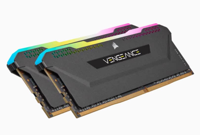 Corsair Vengeance CMH64GX4M2D3600C18 geheugenmodule 64 GB 2 x 32 GB DDR4 3600 MHz (CMH64GX4M2D3600C18) thumbnail
