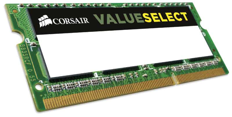 Corsair 4GB DDR3L 1333MHz geheugenmodule 1 x 4 GB DDR3 (CMSO4GX3M1C1333C9) thumbnail