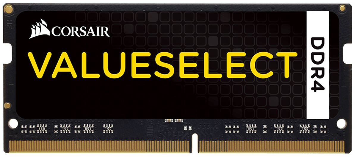 Corsair ValueSelect CMSO4GX4M1A2133C15 geheugenmodule 4 GB 1 x 4 GB DDR4 2133 MHz (CMSO4GX4M1A2133C15) thumbnail