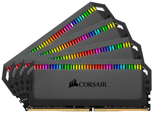 Corsair Dominator Platinum RGB geheugenmodule 32 GB 4 x 8 GB DDR4 3600 MHz (CMT32GX4M4C3600C18) thumbnail