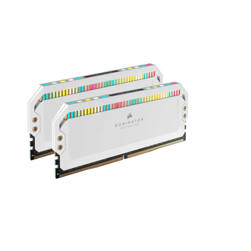 Corsair Dominator CMT32GX5M2X6200C36W geheugenmodule 32 GB 2 x 16 GB DDR5 6200 MHz ECC (CMT32GX5M2X6200C36W) thumbnail