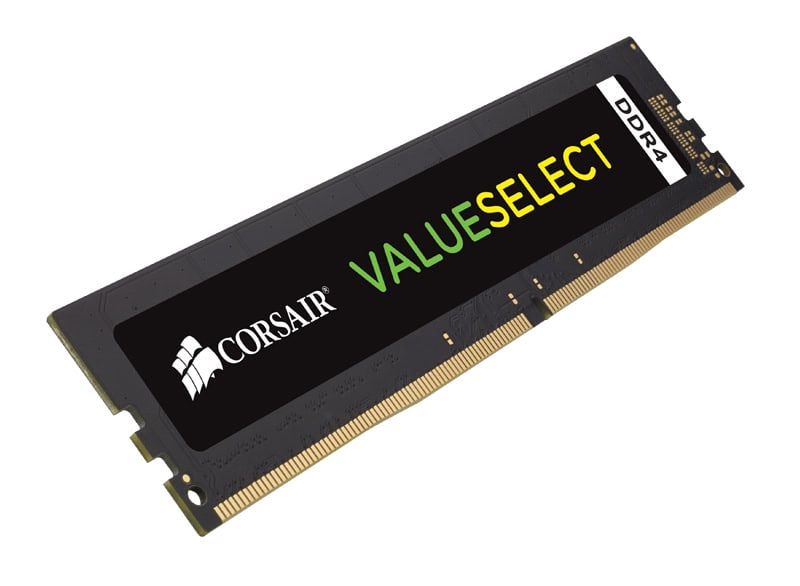Corsair ValueSelect 4 GB, DDR4, 2666 MHz geheugenmodule 1 x 4 GB (CMV4GX4M1A2666C18) thumbnail