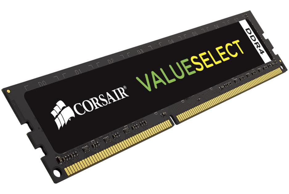 Corsair Value Select 8GB PC4-17000 geheugenmodule 1 x 8 GB DDR4 2133 MHz (CMV8GX4M1A2133C15) thumbnail