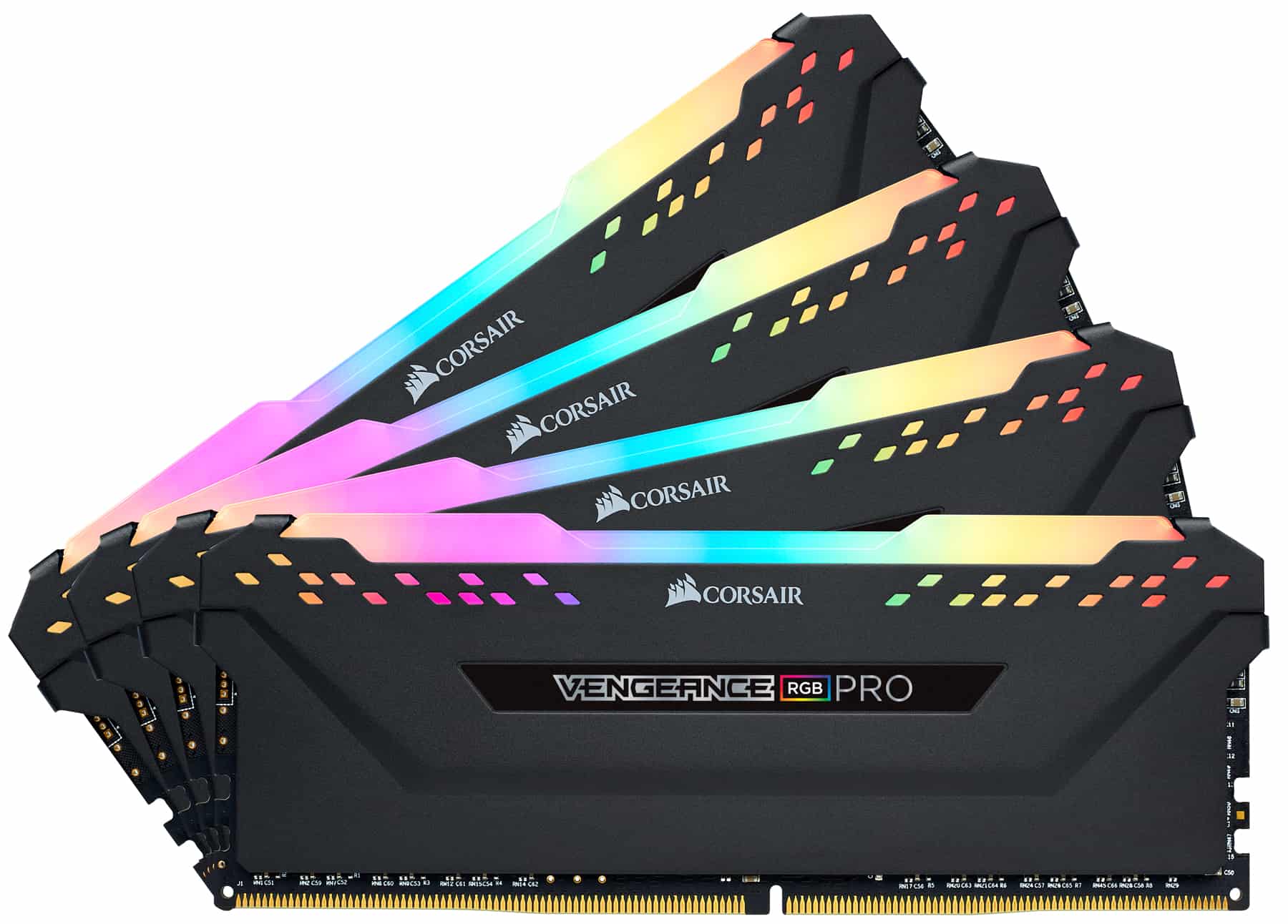 Corsair Vengeance CMW64GX4M4E3200C16 geheugenmodule 64 GB 4 x 16 GB DDR4 3200 MHz (CMW64GX4M4E3200C16) thumbnail