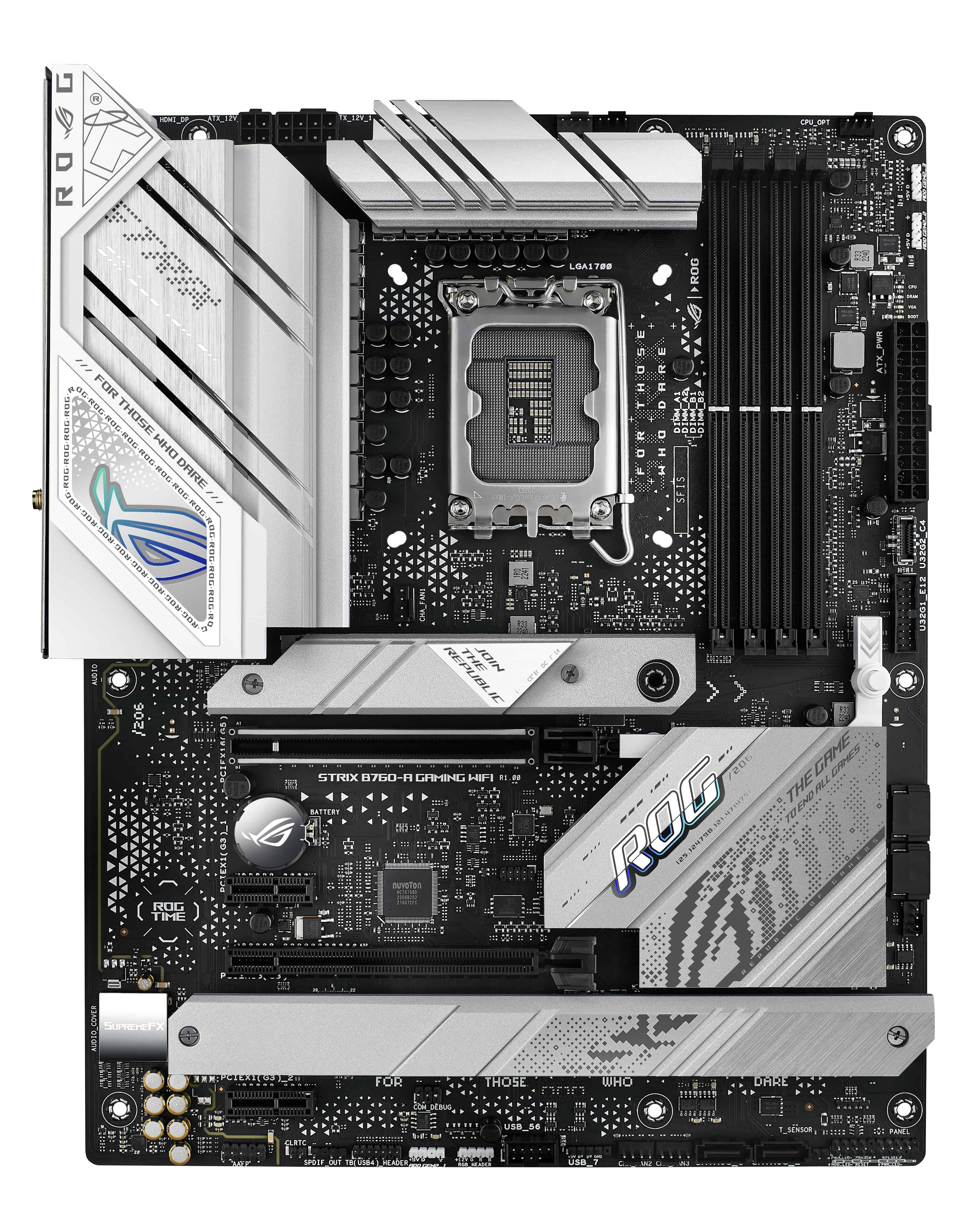 ASUS ROG STRIX B760-A GAMING WIFI Intel B760 LGA 1700 ATX (90MB1EP0-M1EAY0) thumbnail