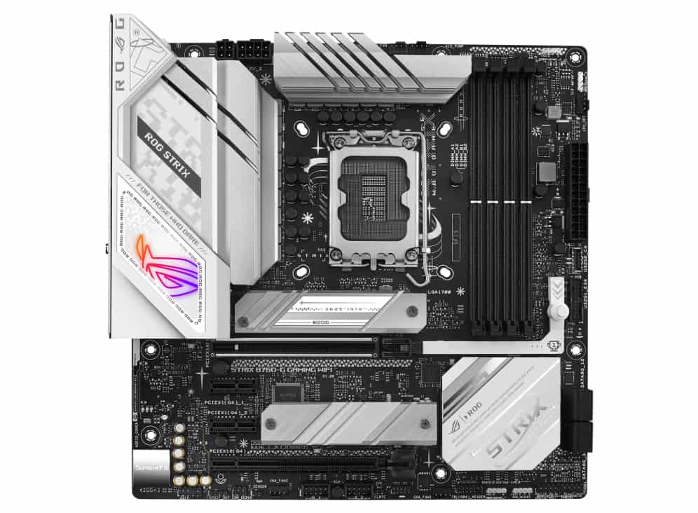 ASUS ROG STRIX B760-G GAMING WIFI Intel B760 LGA 1700 micro ATX (90MB1EQ0-M1EAY0) thumbnail