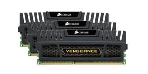 Corsair 3x4GB DDR3, 1600Mhz, 240pin DIMM geheugenmodule 12 GB (CMZ12GX3M3A1600C9) thumbnail