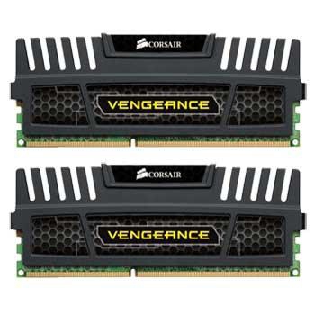 Corsair Vengeance 16GB geheugenmodule 2 x 8 GB DDR3 1600 MHz (CMZ16GX3M2A1600C10) thumbnail