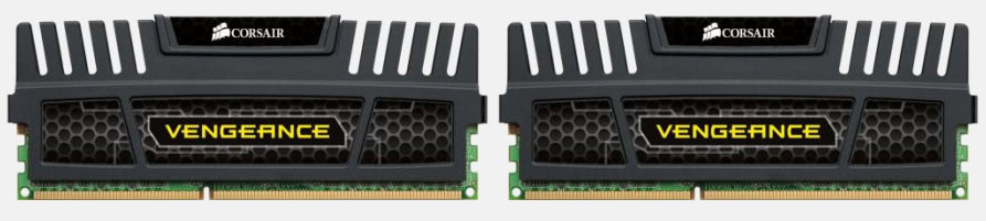 Corsair 16GB (2x 8GB) DDR3 Vengeance geheugenmodule 2 x 8 GB 1600 MHz (CMZ16GX3M2A1600C9) thumbnail