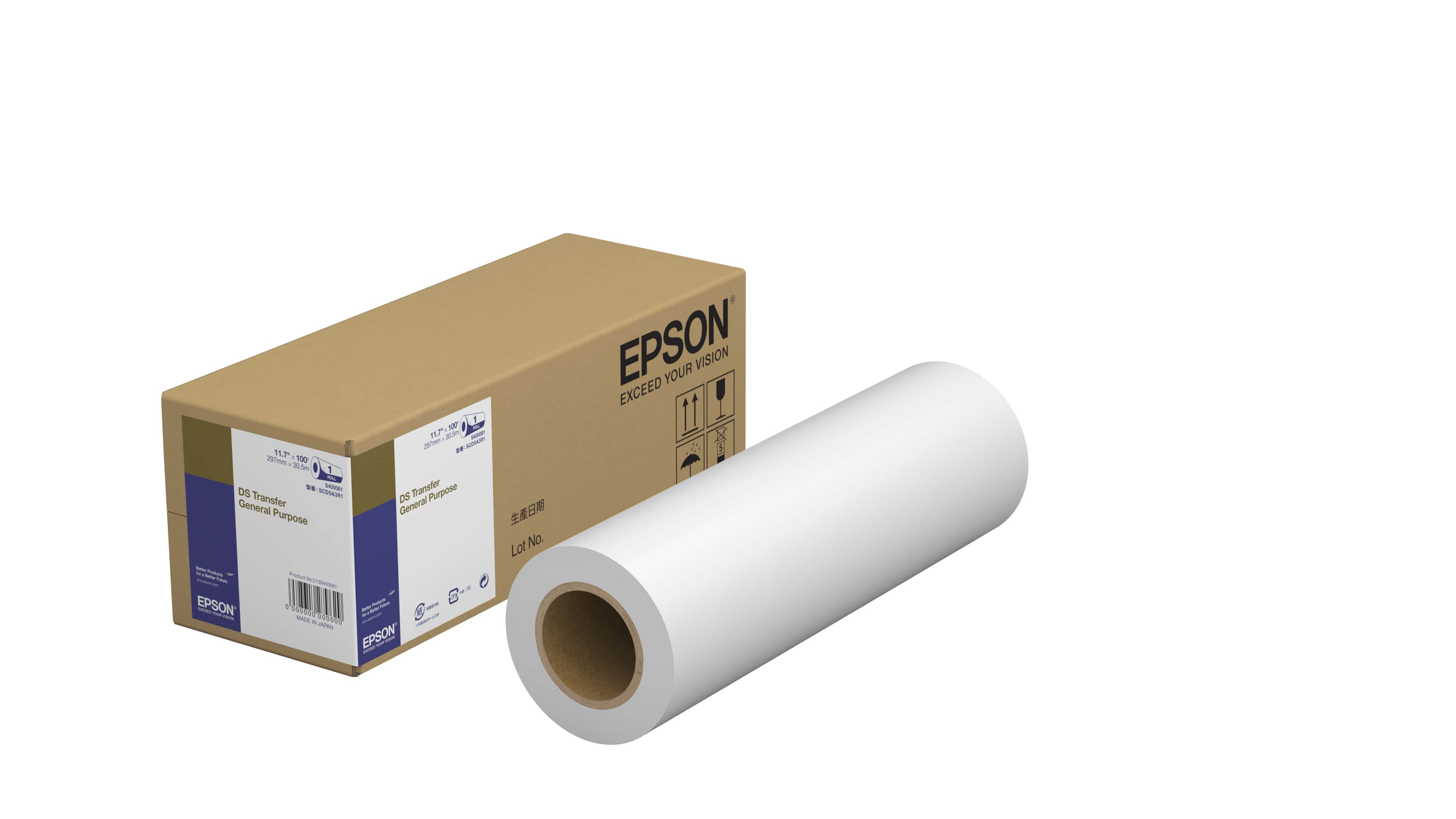 Epson DS Transfer General Purpose 297 mm x 30,5 m (C13S400081) thumbnail