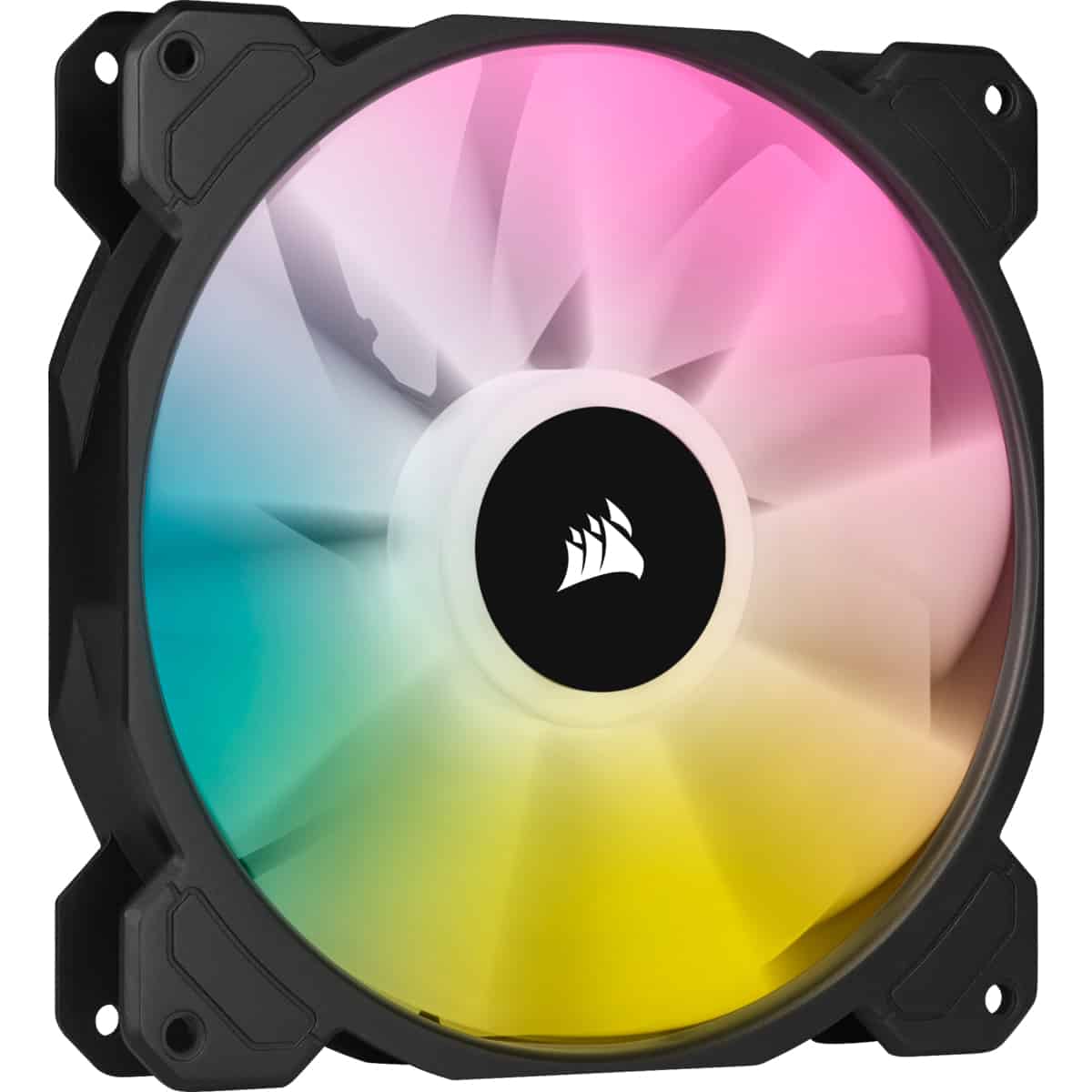 Corsair SP140 RGB ELITE Computer behuizing Ventilator 14 cm Zwart 1 stuk(s) (CO-9050110-WW) thumbnail