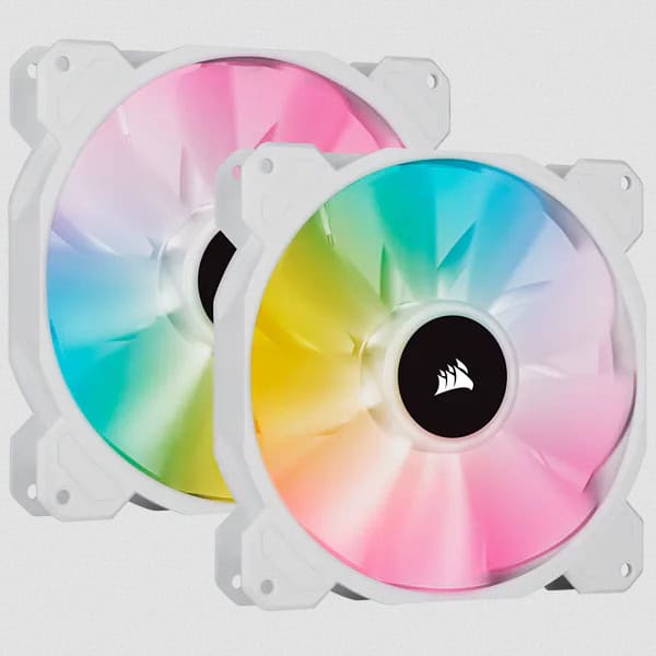 Corsair SP140 RGB ELITE Computer behuizing Ventilator 14 cm Wit 2 stuk(s) (CO-9050139-WW) thumbnail
