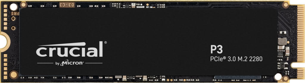 Crucial P3 M.2 4000 GB PCI Express 3.0 3D NAND NVMe (CT4000P3SSD8) thumbnail