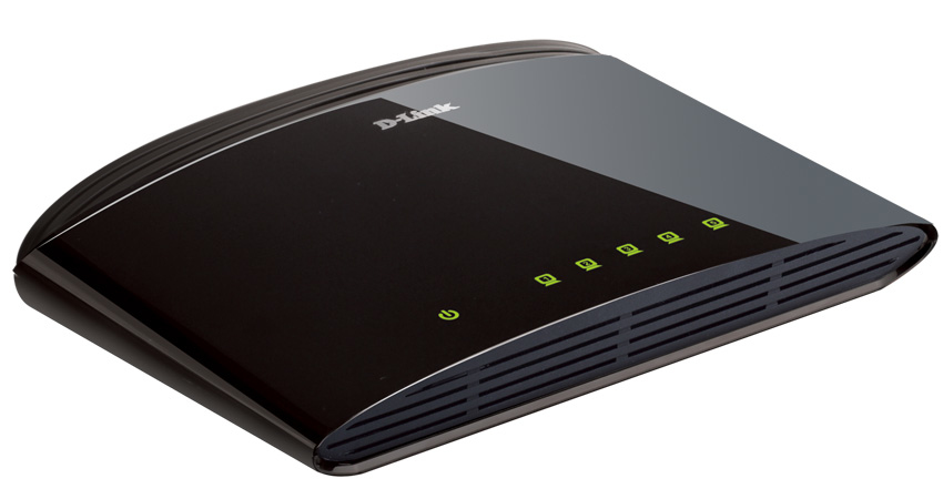 D-Link DES-1005D Unmanaged Fast Ethernet (10/100) Zwart (DES-1005D/E) thumbnail