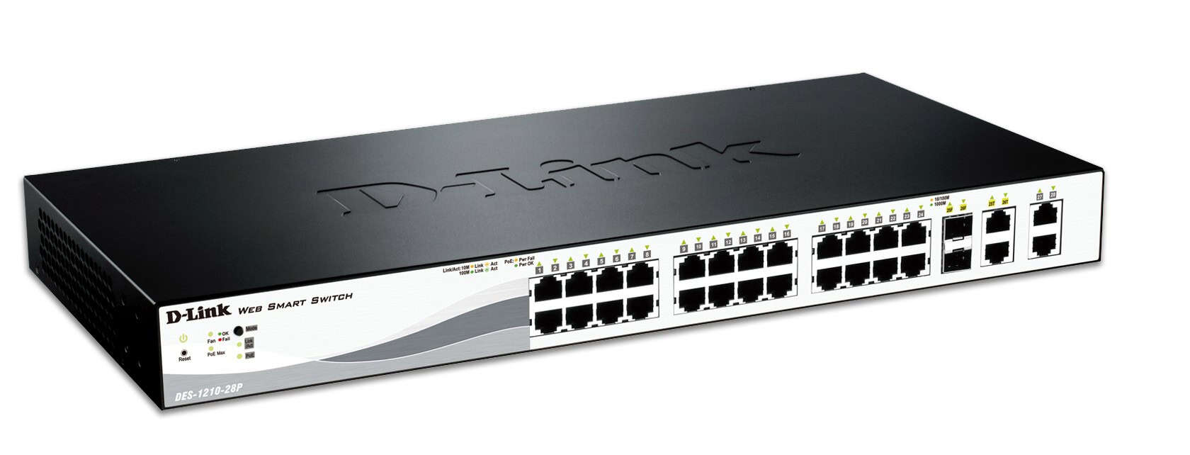 D-Link DES-1210-28P netwerk-switch Managed L2 Power over Ethernet (PoE) (DES-1210-28P) thumbnail