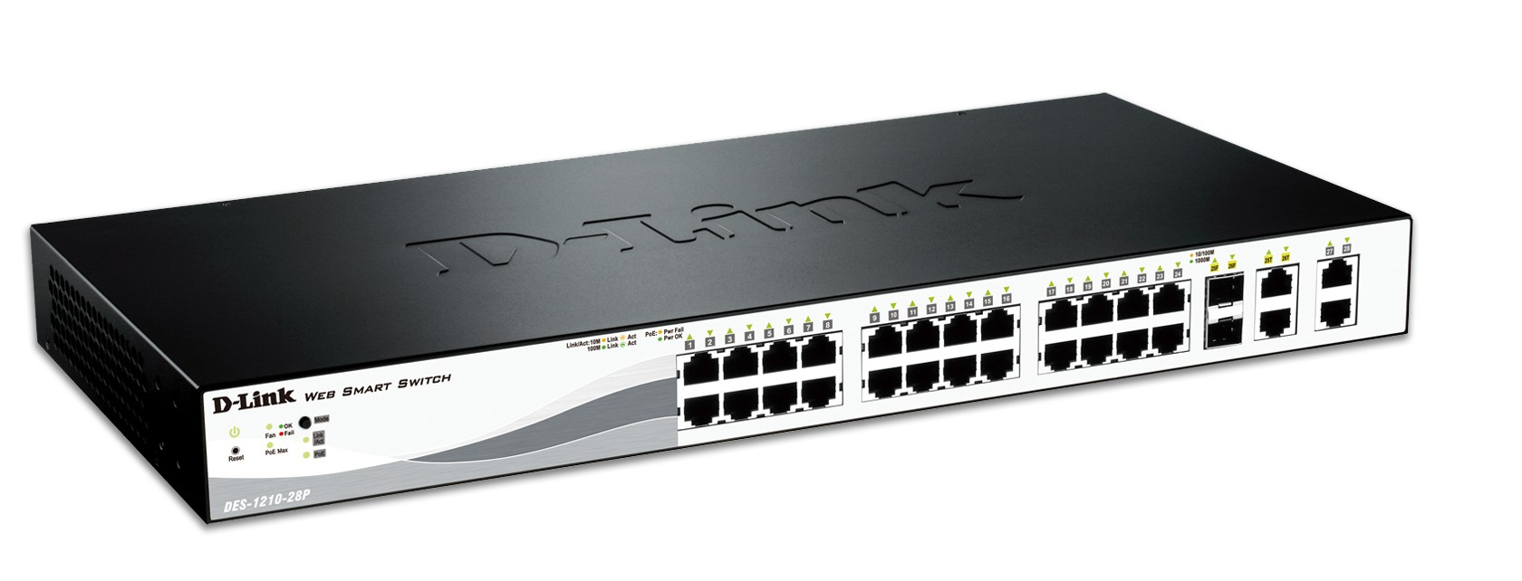 D-Link DES-1210-28P netwerk-switch Managed L2 Power over Ethernet (PoE) (DES-1210-28P) thumbnail