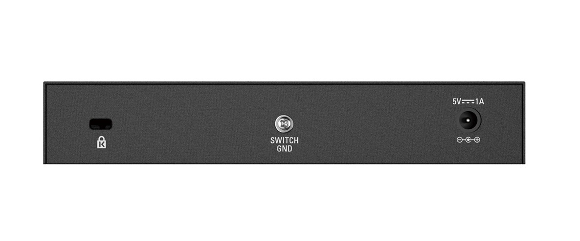 D-Link DGS-108 netwerk-switch Unmanaged L2 Gigabit Ethernet (10/100/1000) Zwart (DGS-108/E) thumbnail