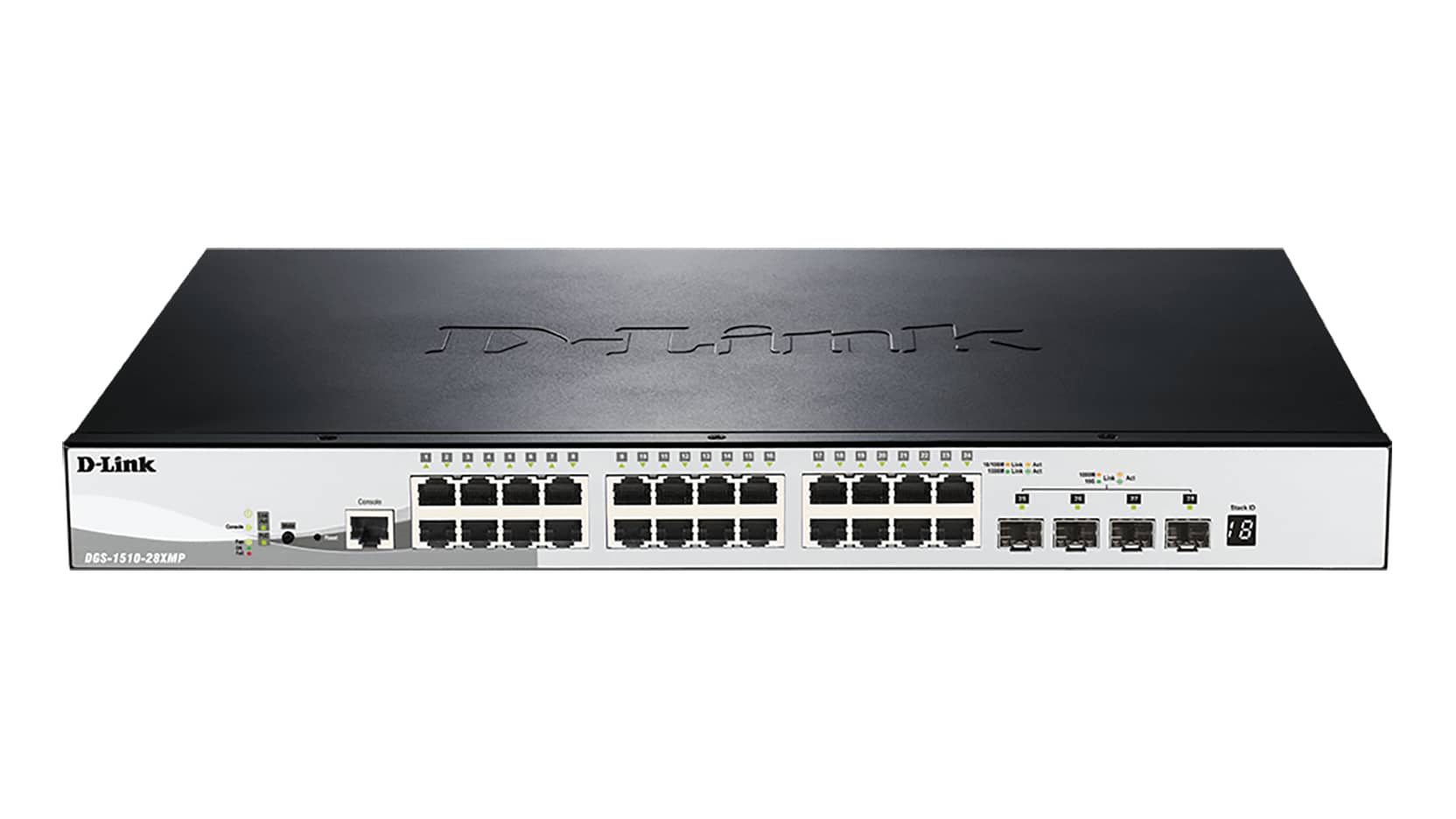 D-Link DGS-1510-20/E netwerk-switch Managed L2/L3 Gigabit Ethernet (10/100/1000) 1U Grijs (DGS-1510-20/E) thumbnail