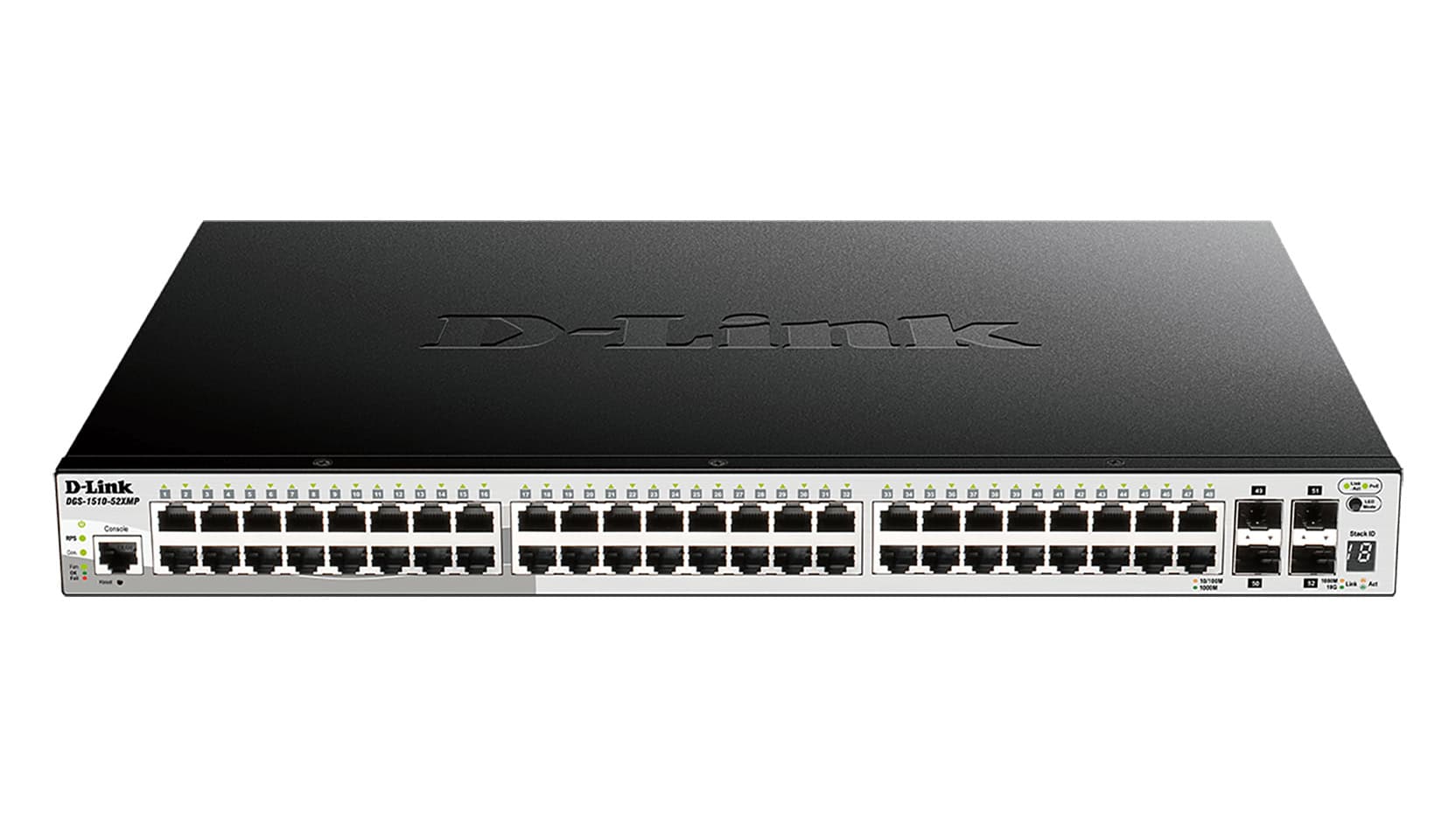 D-Link DGS-1510-20/E netwerk-switch Managed L2/L3 Gigabit Ethernet (10/100/1000) 1U Grijs (DGS-1510-20/E) thumbnail