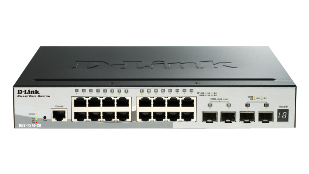 D-Link DGS-1510-52XMP Managed L3 Gigabit Ethernet (10/100/1000) Power over Ethernet (PoE) Zwart (DGS-1510-52XMP/E) thumbnail