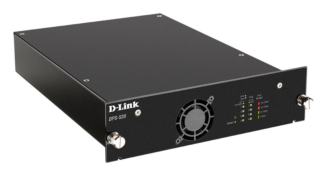 D-Link PoE Redundant Power Supply DPS?520 (DPS-520) thumbnail