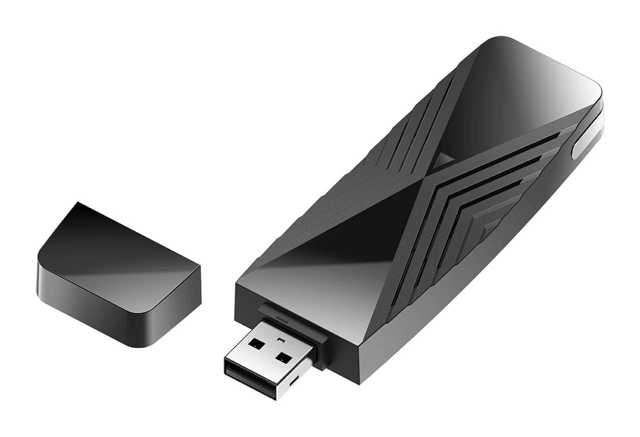 D-Link DWA?X1850 AX1800 Wi-Fi 6 USB-Adapter (DWA-X1850) thumbnail