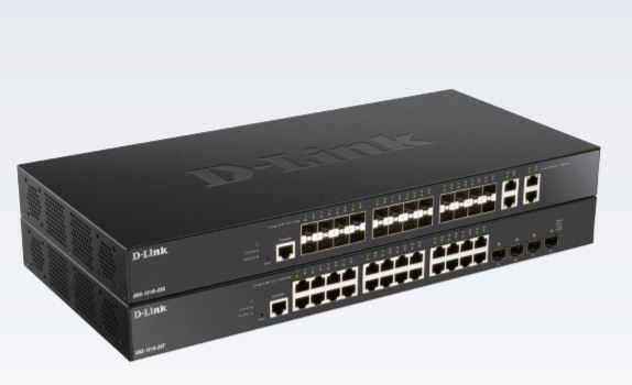 D-Link DXS-1210-28S netwerk-switch Managed L2/L3 10G Ethernet (100/1000/10000) 1U Zwart (DXS-1210-28S) thumbnail