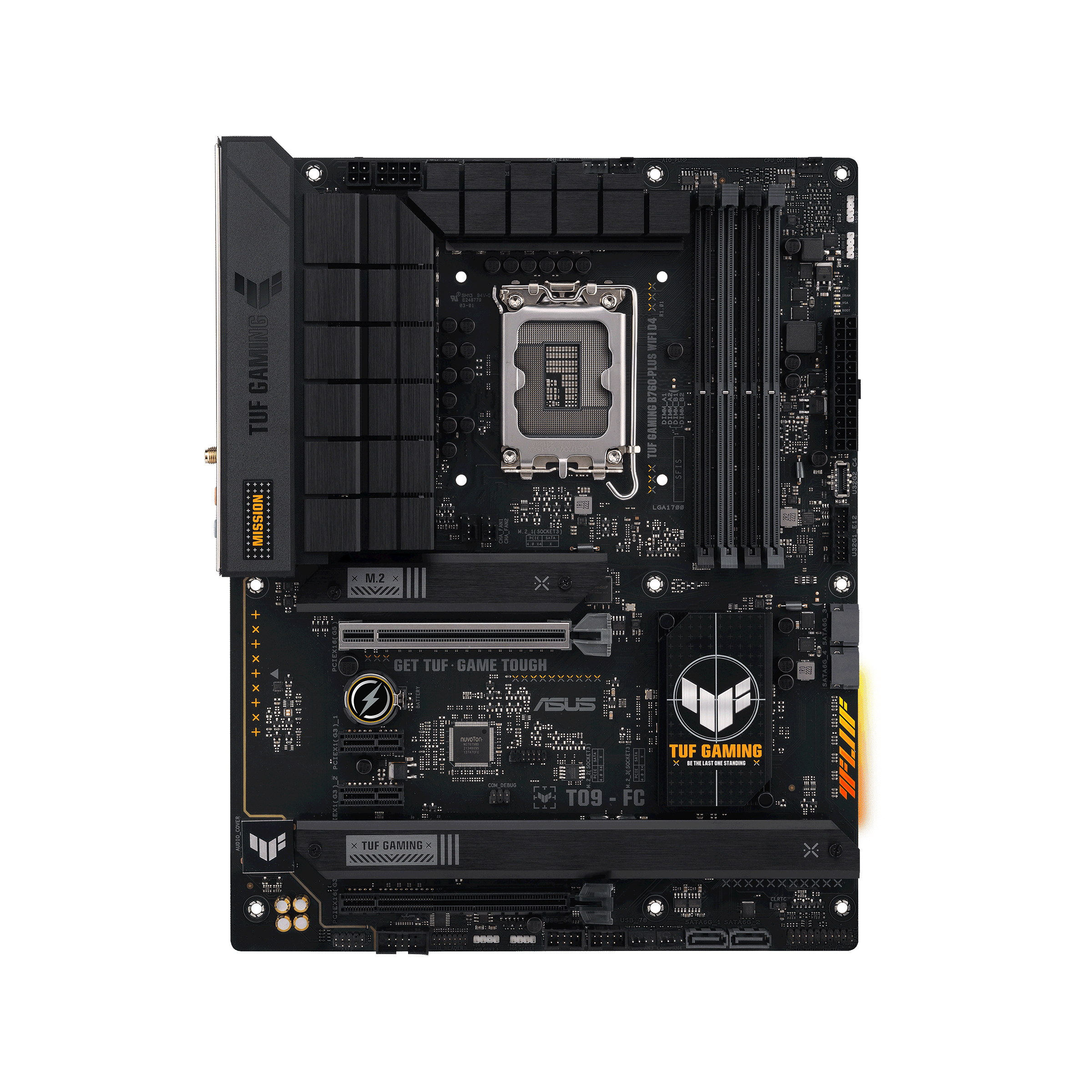 ASUS TUF GAMING B760-PLUS WIFI D4 Intel B760 LGA 1700 ATX (90MB1DF0-M1EAY0) thumbnail