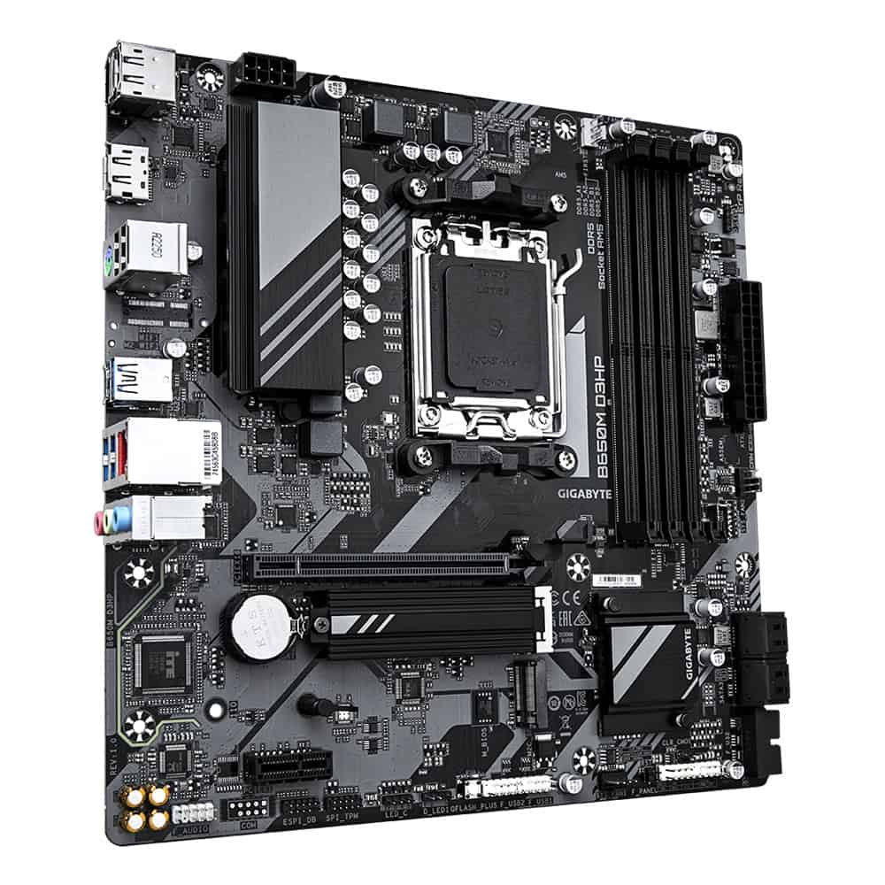 Gigabyte B650M D3HP moederbord AMD B650 Socket AM5 micro ATX (B650M D3HP) thumbnail