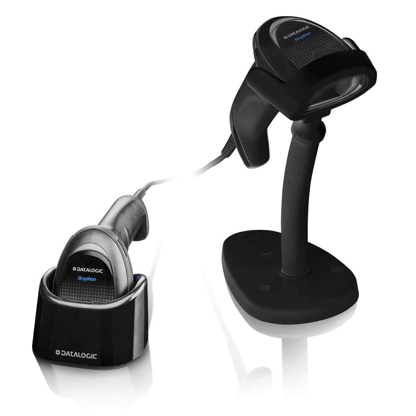Datalogic Gryphon I GD4590 Draagbare streepjescodelezer 1D/2D Laser Zwart (GD4590-BK-B-HD) thumbnail