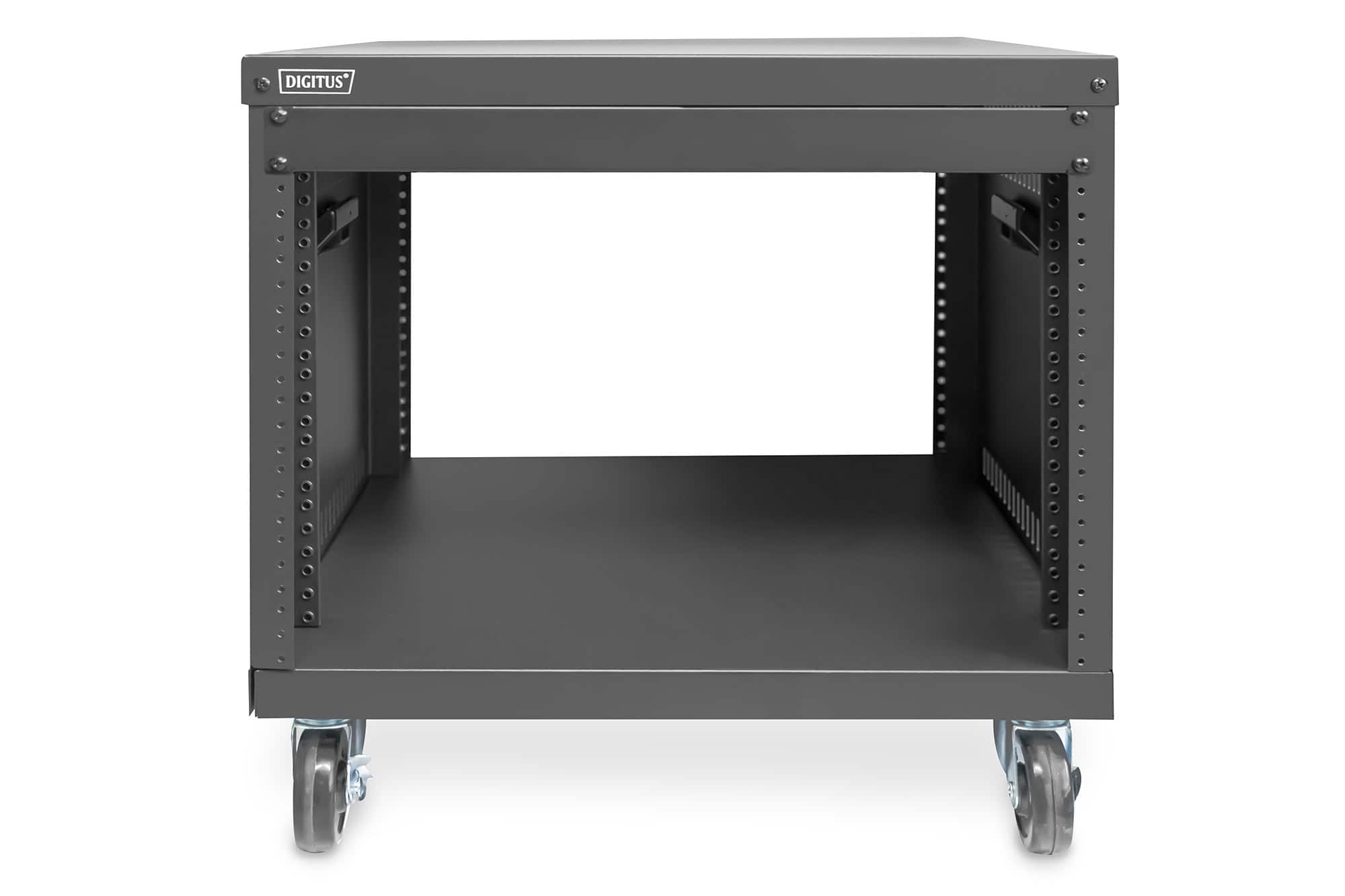 Digitus DN-48000 rack 8U Vrijstaande rek Zwart (DN-48000) thumbnail