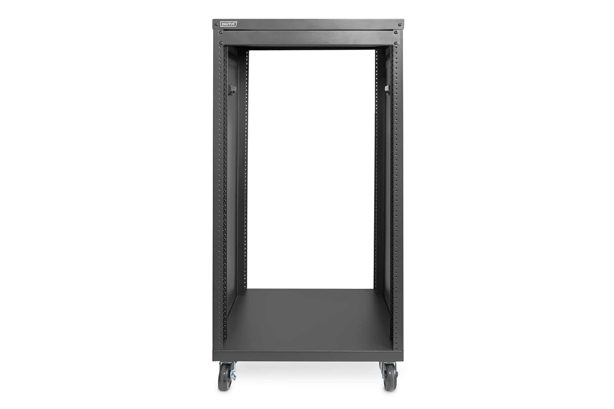 Digitus DN-48002 rack 21U Vrijstaande rek Zwart (DN-48002) thumbnail