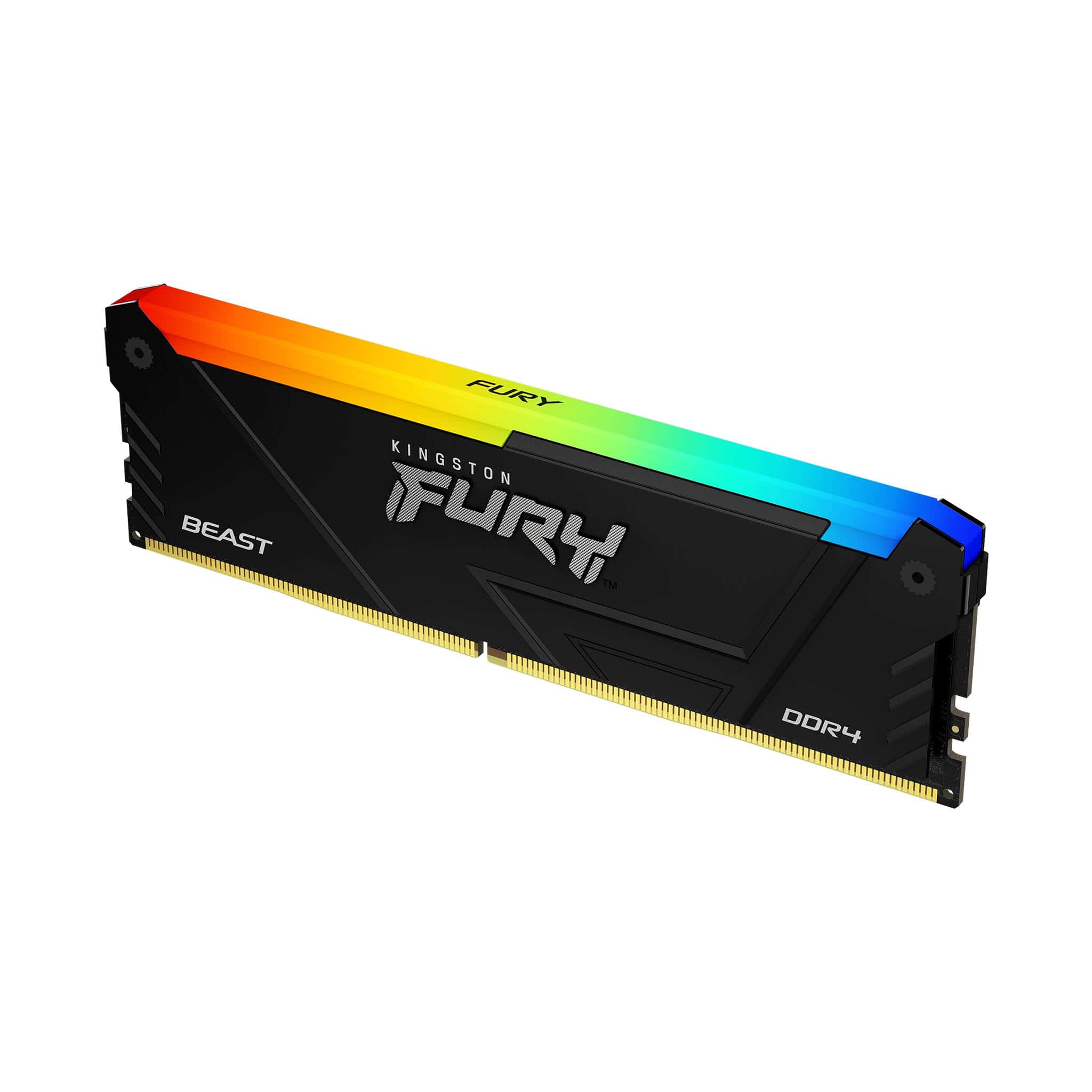 Kingston Technology FURY Beast RGB geheugenmodule 32 GB 1 x 32 GB DDR4 3600 MHz (KF436C18BB2A/32) thumbnail