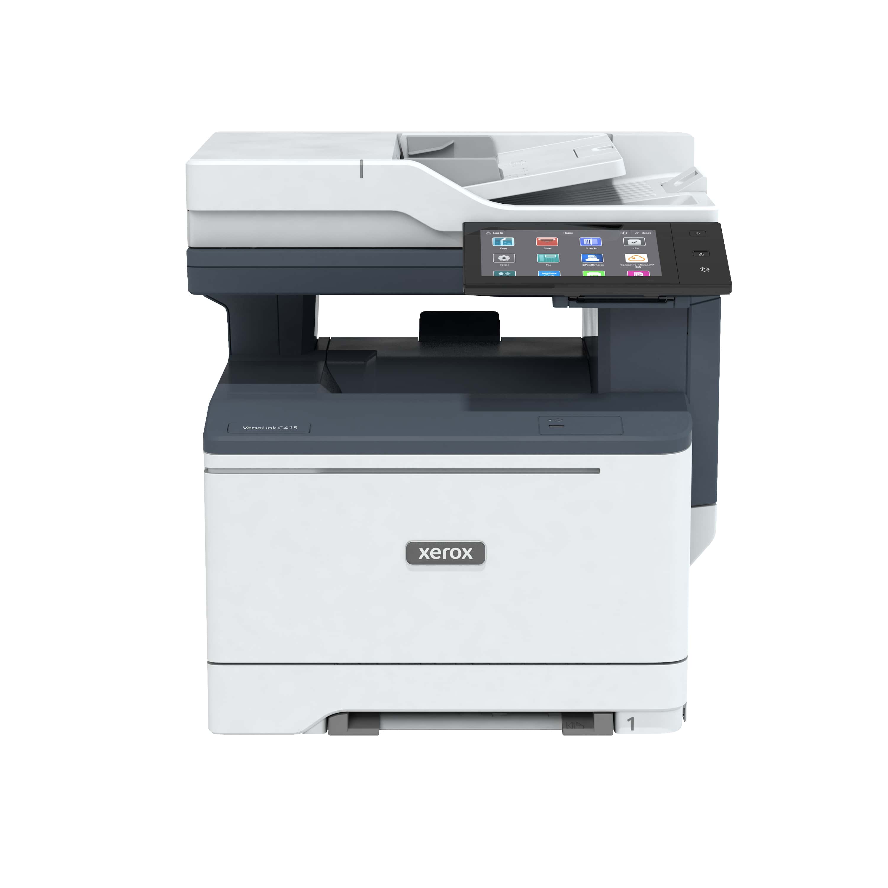 Xerox VersaLink C415 A4 40 ppm dubbelzijdig kopiëren en printen, scannen en faxen, geschikt voor PS3 PCL5e/6 2 laden voor max. 251 vel (C415V_DN) thumbnail