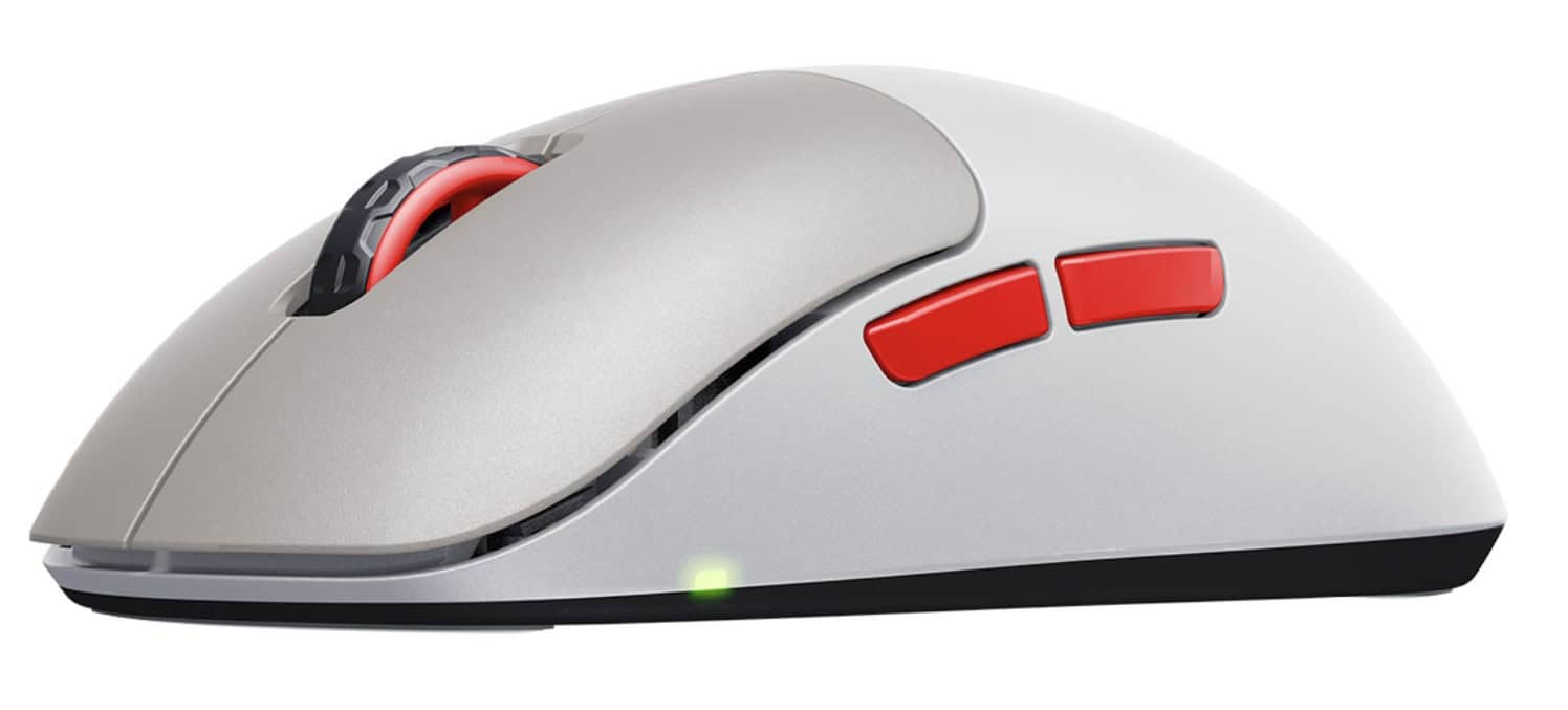 CHERRY XTRFY M8 Wireless muis Gamen Rechtshandig RF Wireless + USB Type-C Optisch 26000 DPI (M8W-RETRO) thumbnail