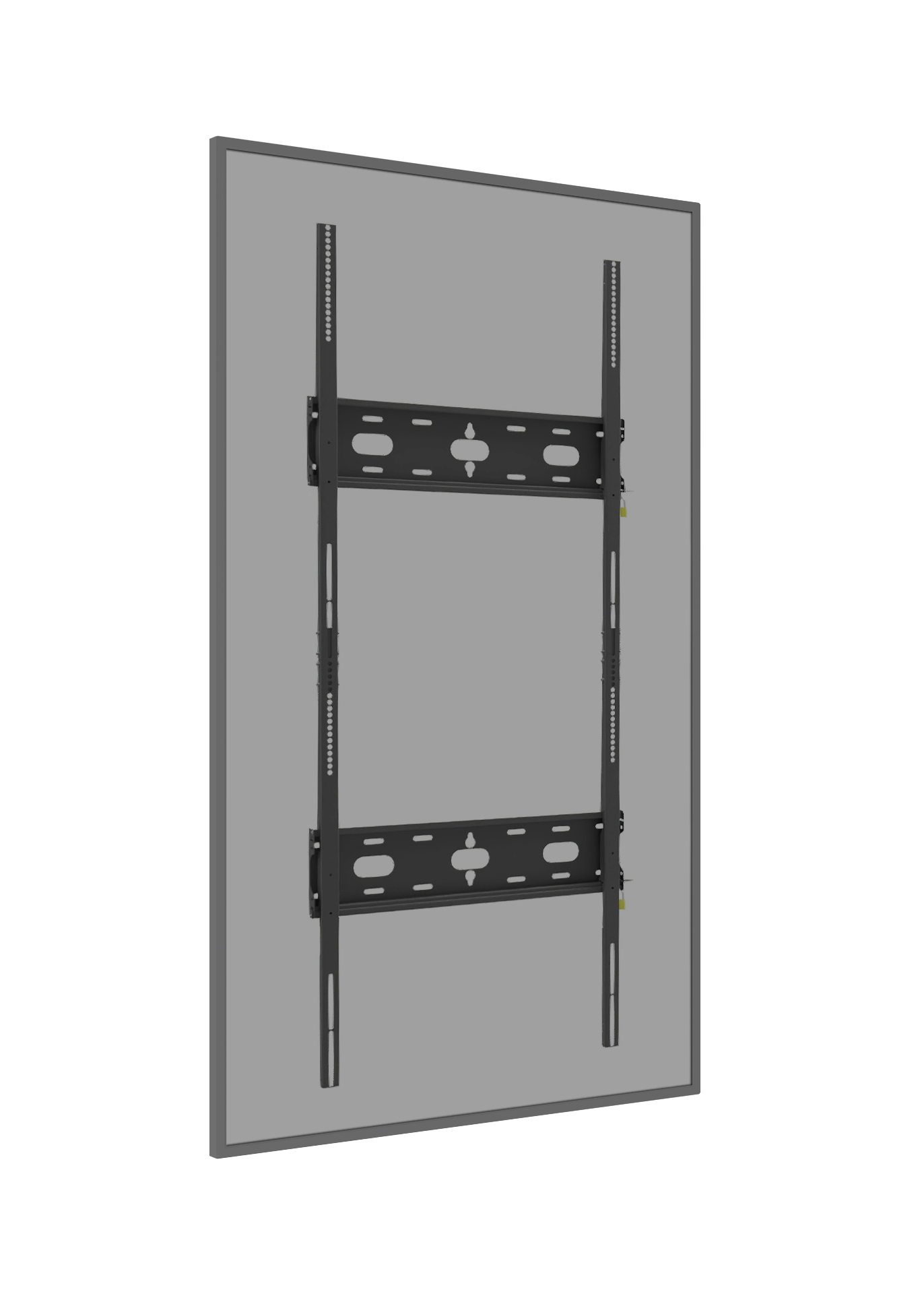 iiyama MD-WM60150 flat panel bureau steun 2,67 m (105") Muur Zwart (MD-WM60150) thumbnail