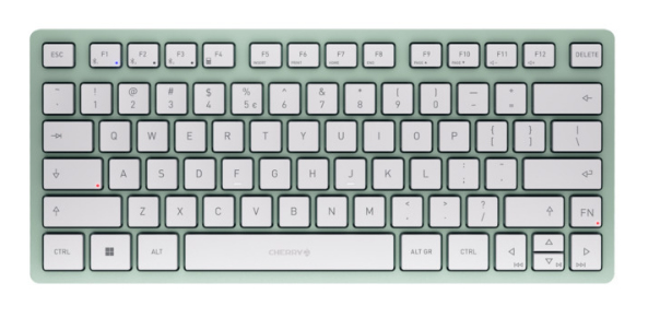 CHERRY KW 7100 MINI BT toetsenbord Universeel Bluetooth QWERTY US International Muntkleur (JK-7100EU-18) thumbnail