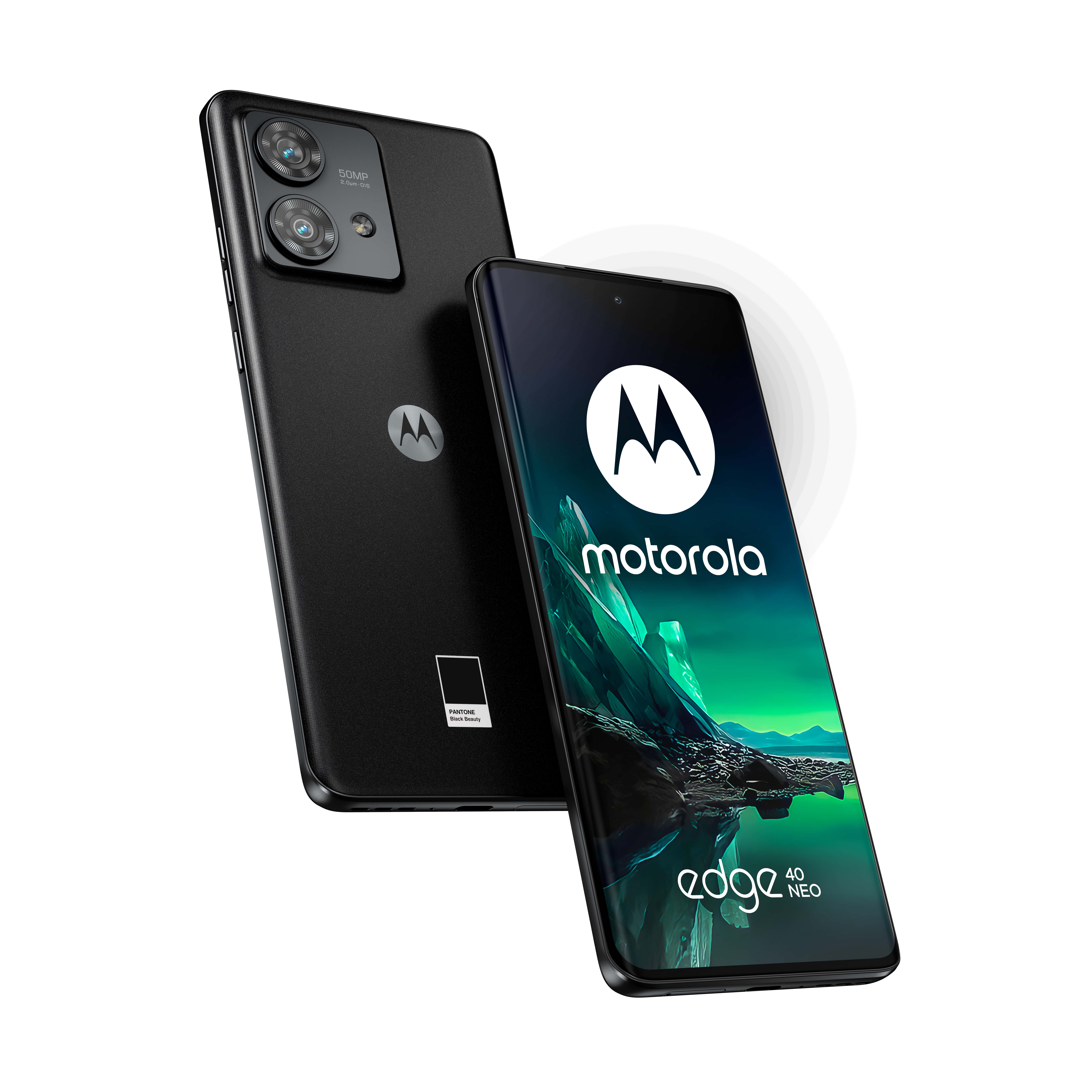 Motorola Edge 40 Neo 16,6 cm (6.55") Dual SIM Android 13 5G USB Type-C 12 GB 256 GB 5000 mAh Zwart (PAYH0000SE) thumbnail